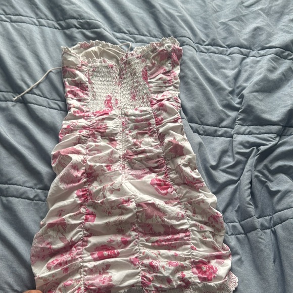 For Love and Lemons Mills Ruched Mini Dress - Picture 4 of 5